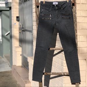 Paige Edgemont Double Zip Skinny Jean